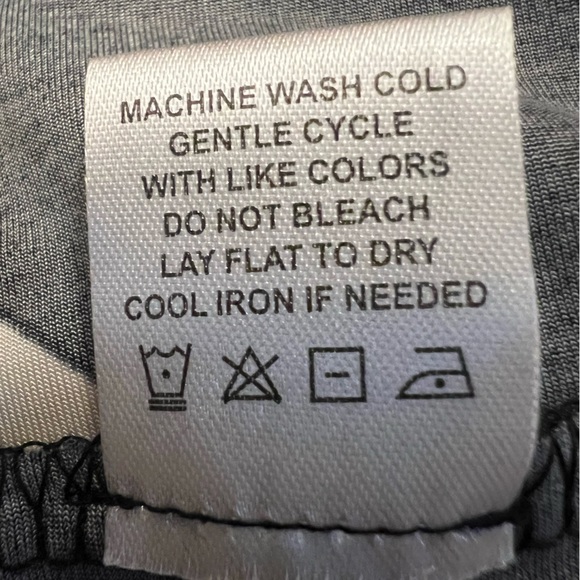 Tacera dress tan black chevron print black hem NWOT 2X long sleeve knee length - Picture 4 of 8